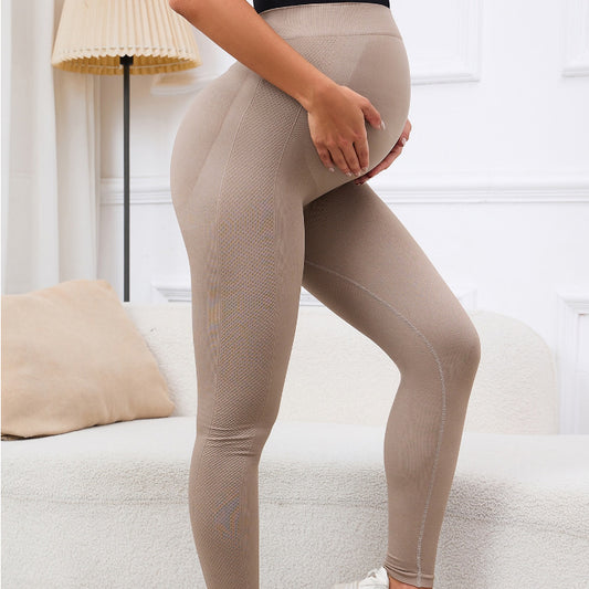 High-Waisted Maternity Yoga Leggings