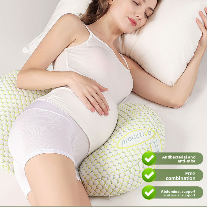 Full Body Pregnancy Support Pillow – Bump & Back Comfort