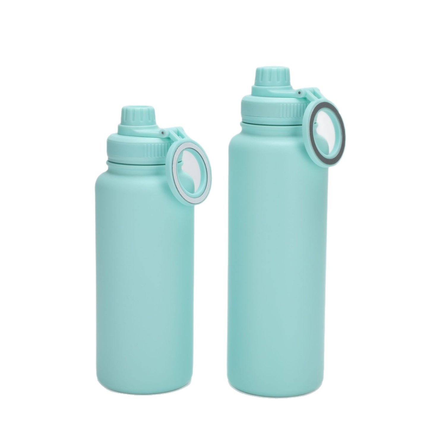 Stainless Steel Magnetic Lid Water Bottle with Phone Holder