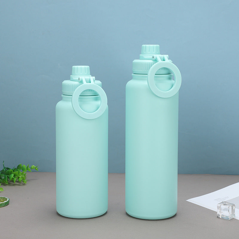 Stainless Steel Magnetic Lid Water Bottle with Phone Holder