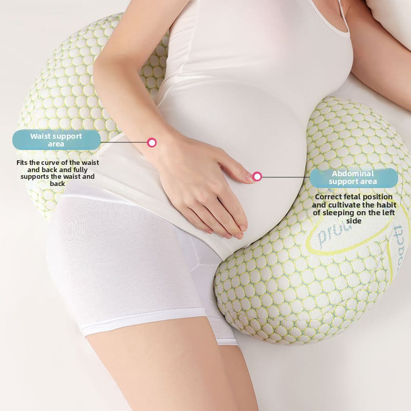 Full Body Pregnancy Support Pillow – Bump & Back Comfort