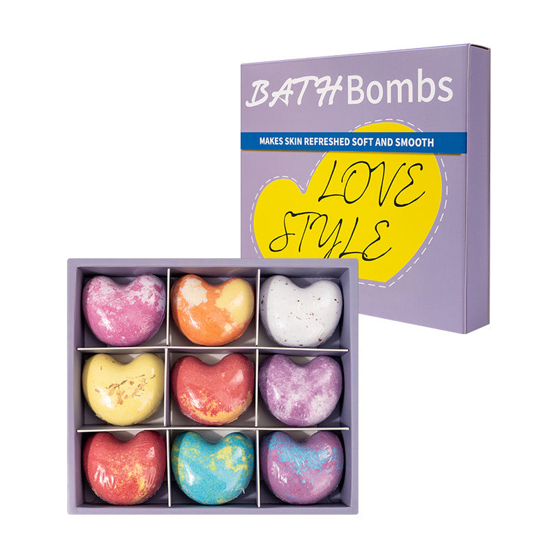 Dried Flower Bath Salt Balls