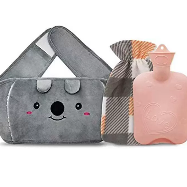 Water-Filled Heating Belt Set with Hot Water Bag