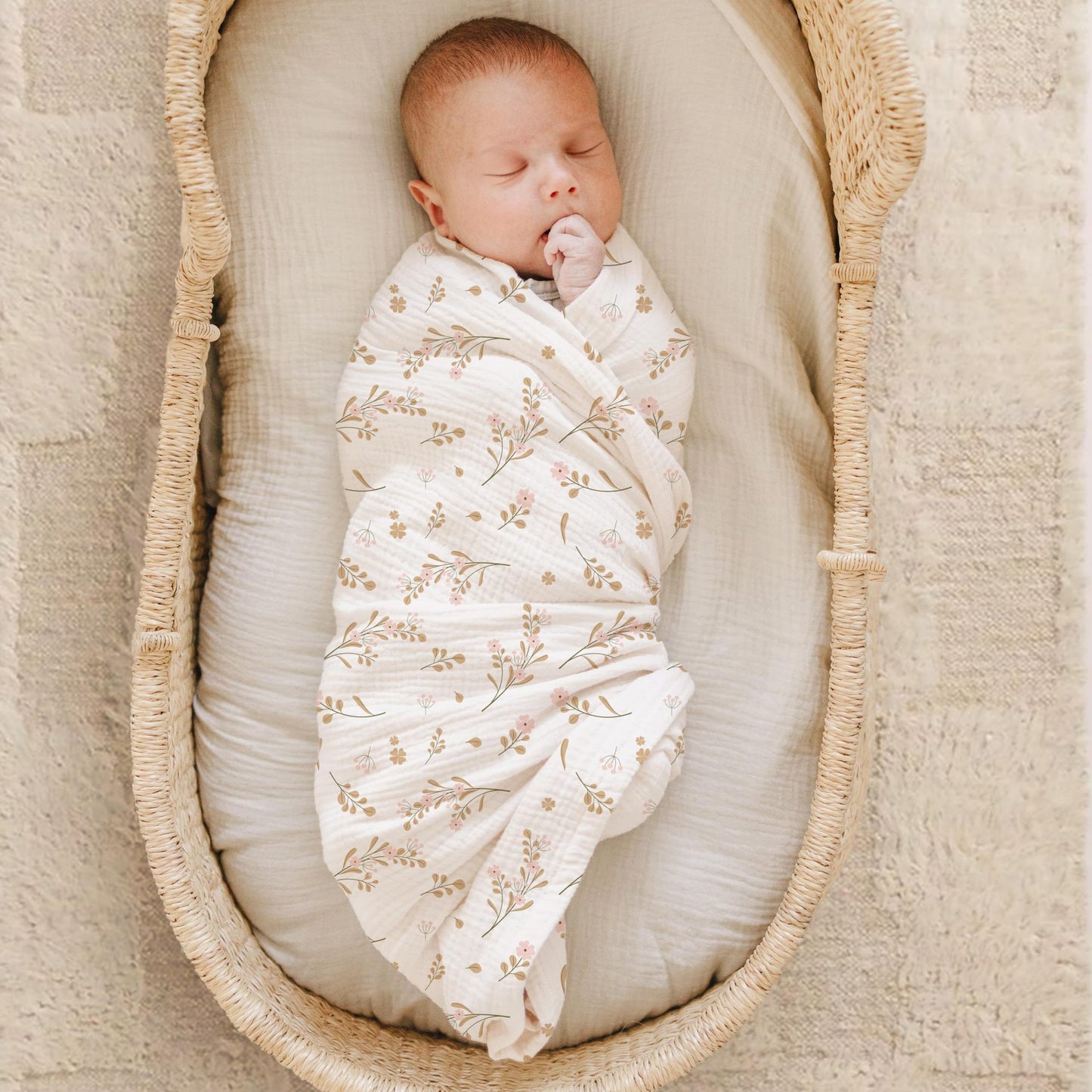 Soft Muslin Newborn Baby Blanket