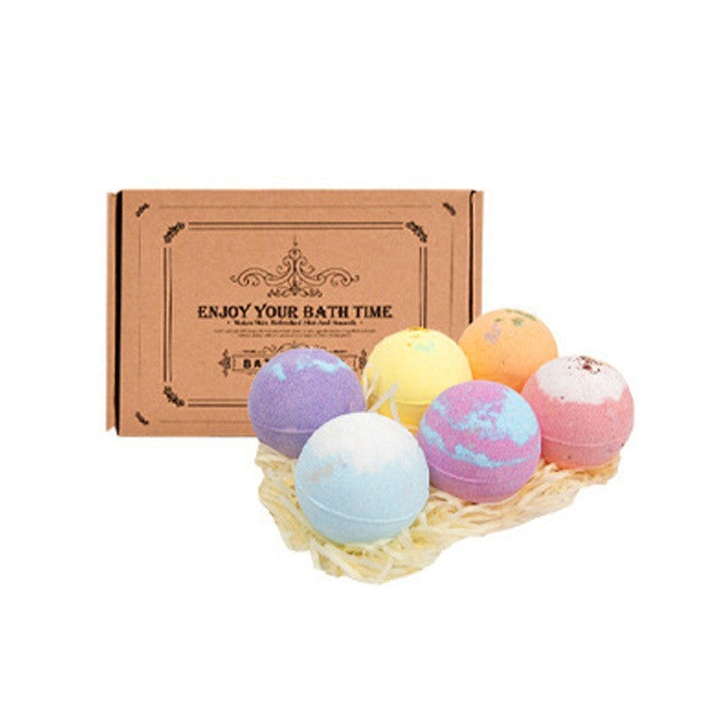 Dried Flower Bath Salt Balls