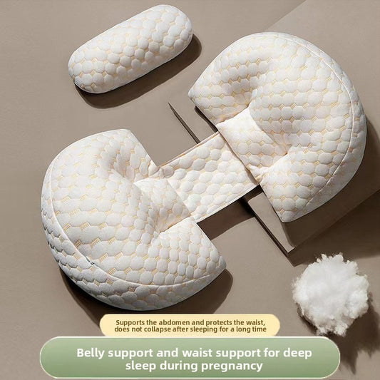 Full Body Pregnancy Support Pillow – Bump & Back Comfort