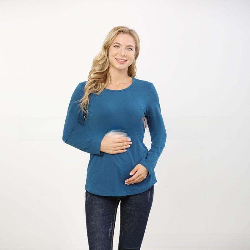 Long Sleeve Maternity Nursing Top