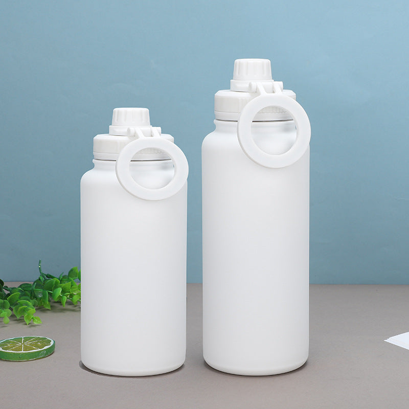 Stainless Steel Magnetic Lid Water Bottle with Phone Holder