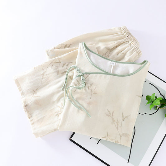 Bamboo Cotton Gauze Pajamas