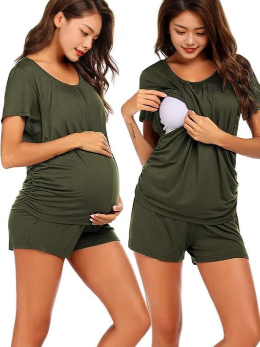 Modal Maternity Nursing Nightgown